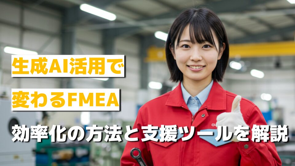 生成AI活用で変わるFMEA